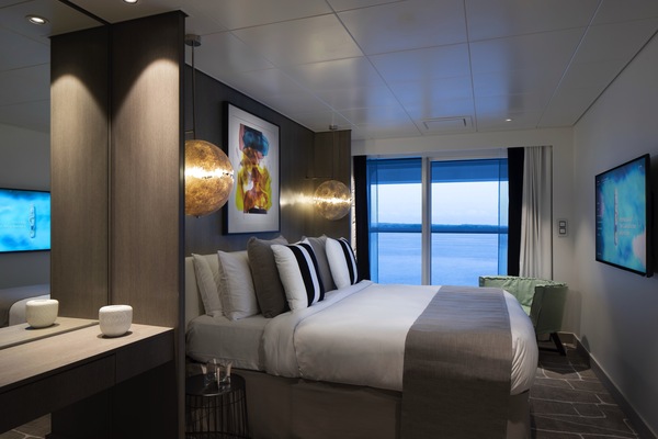 Celebrity Cruises, Celebrity Edge, Penthouse Suite Guest Bedroom ©CEL.jpg